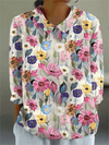 Jill | Artistic Floral Top