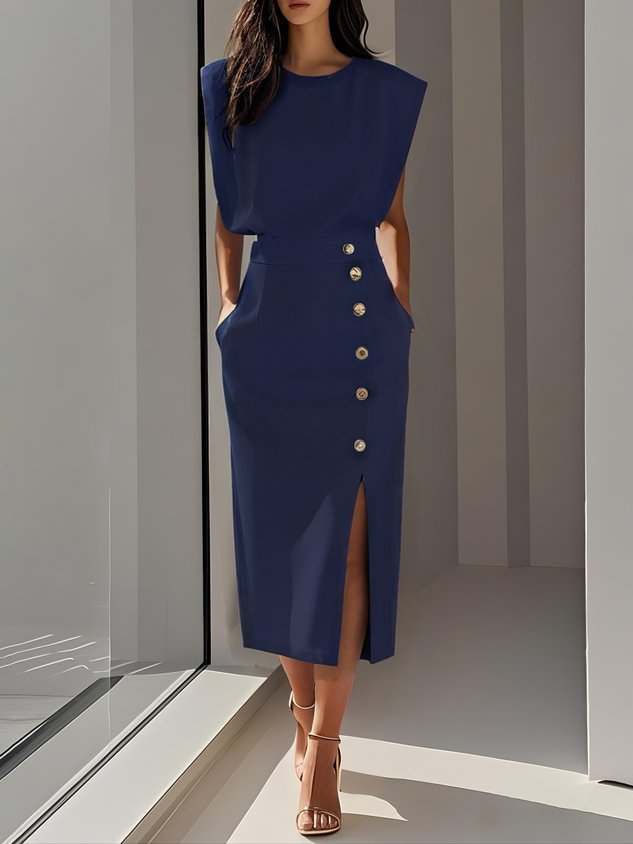GENEVIEVE midi dress