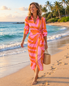 Everly | Elegant Wrap Dress With Print