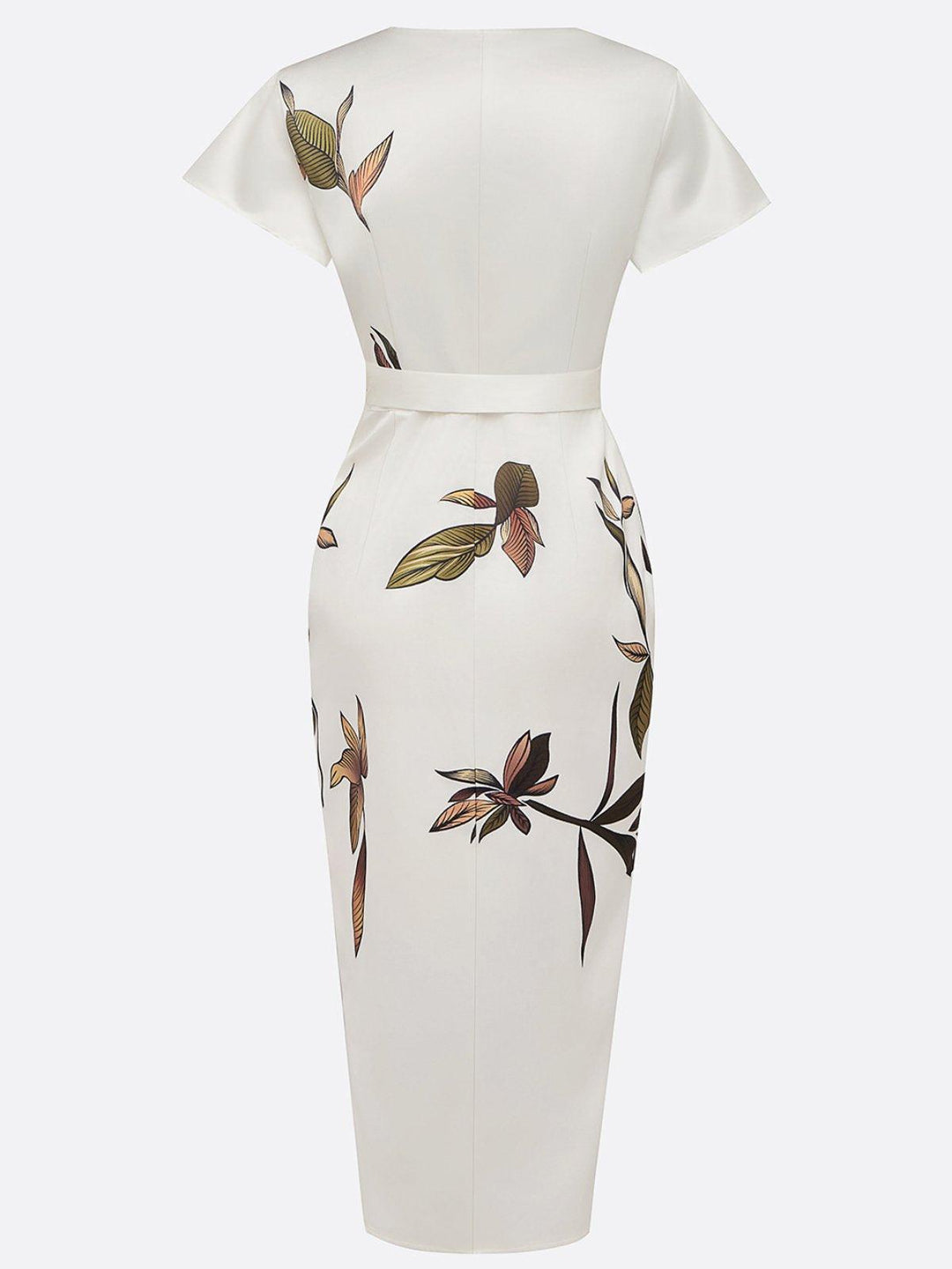 Maisie | Floral Wrap Midi Dress