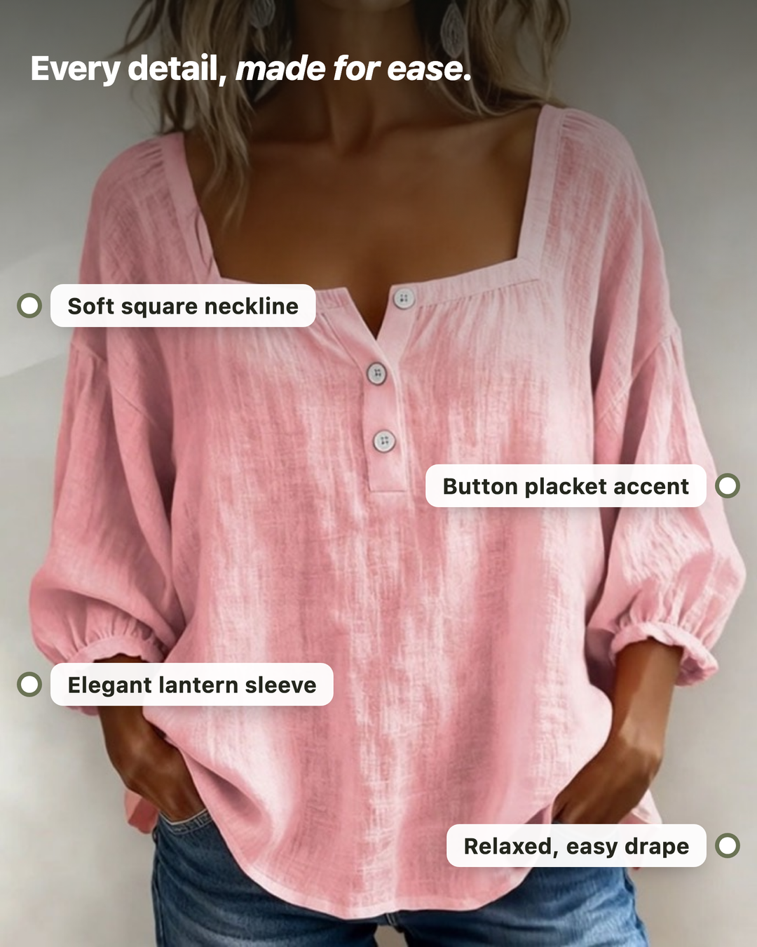 Gertrude blouse details