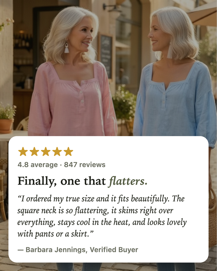 Gertrude blouse five star review