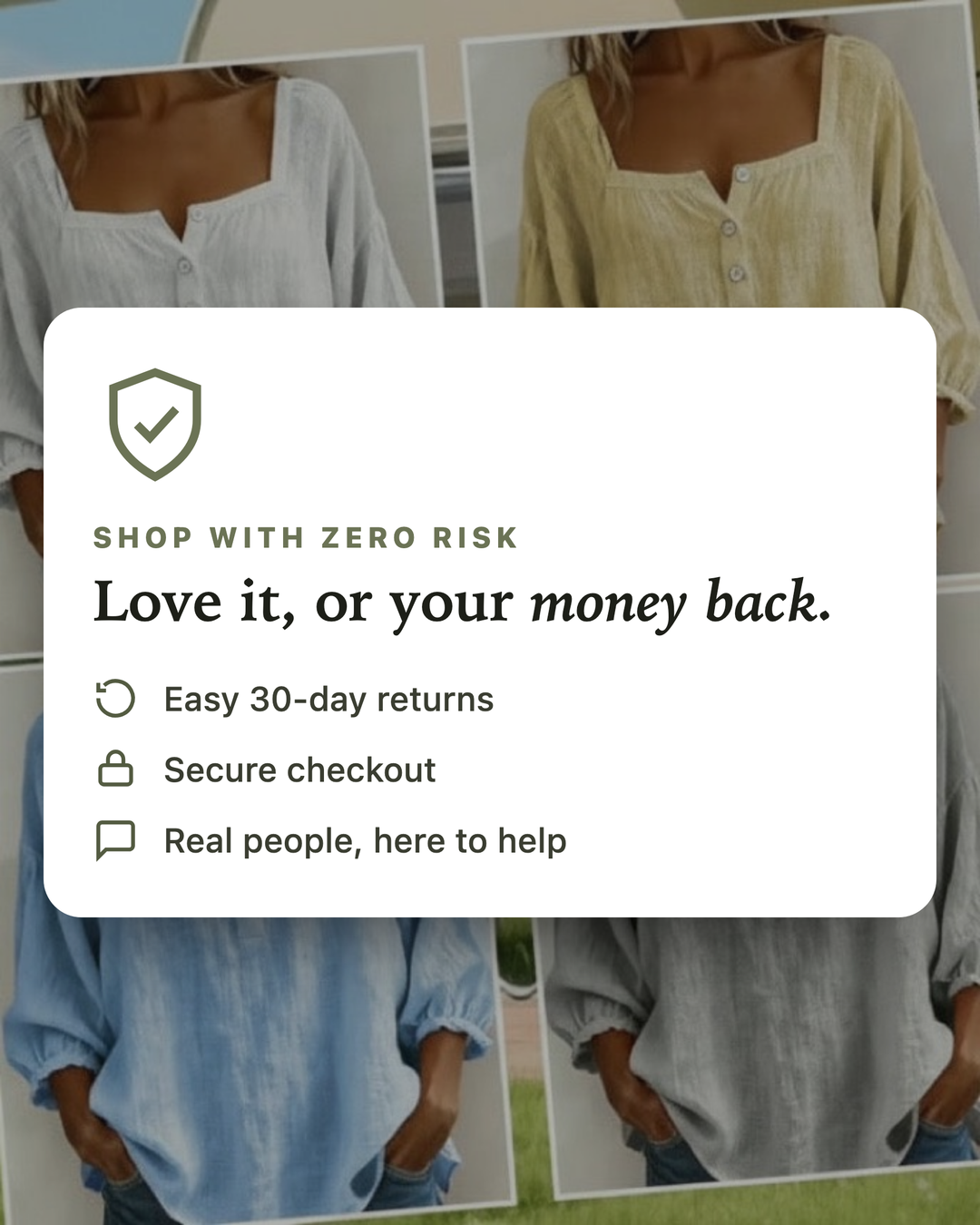 Gertrude 30-day money-back guarantee