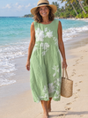 Minty | Mint Leaf Midi Dress
