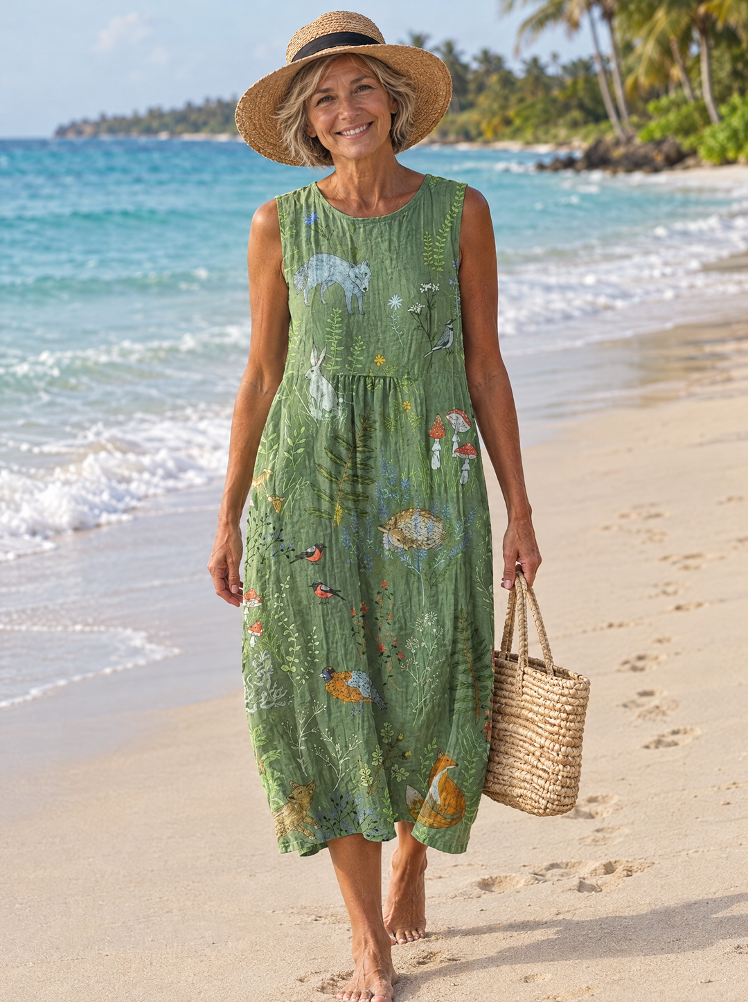 Bramble Woodland Midi Dress