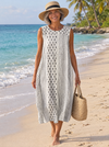 Dottie | Monochrome Dot Midi Dress