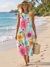 Daisy | Bright Bloom Midi Dress