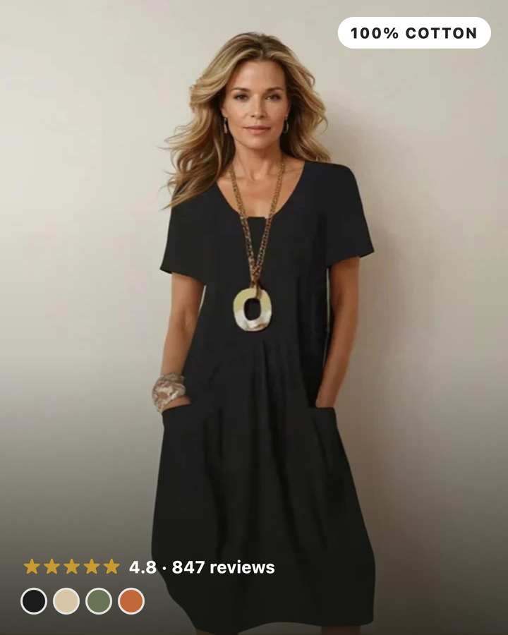 Cecily | Easy Casual Flow Dress