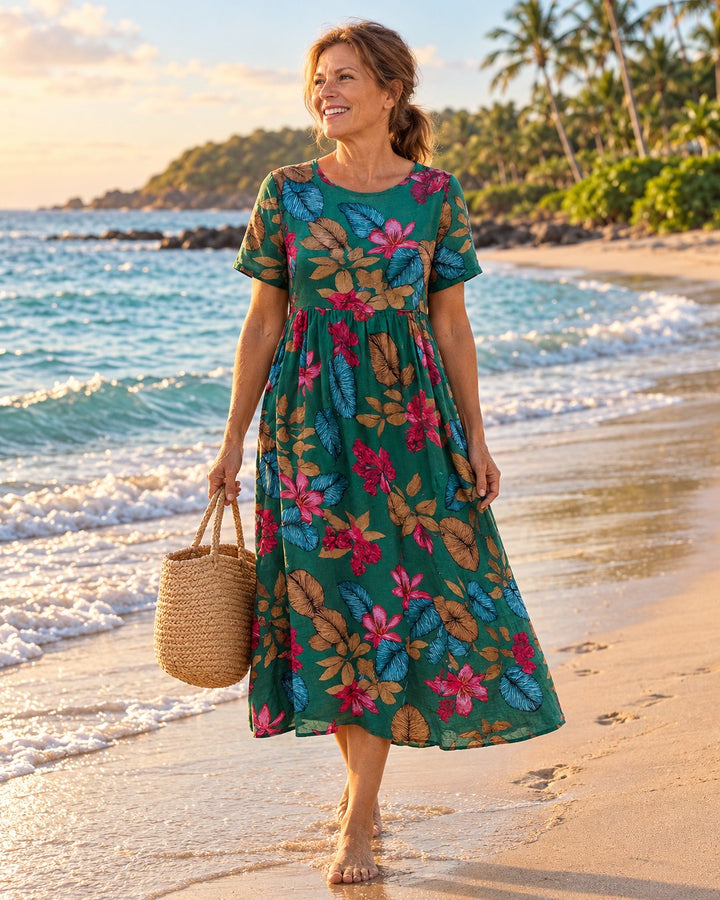 Lovi dress on the beach