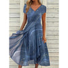 Jocelyn | Elegant V-Neck Midi Dress
