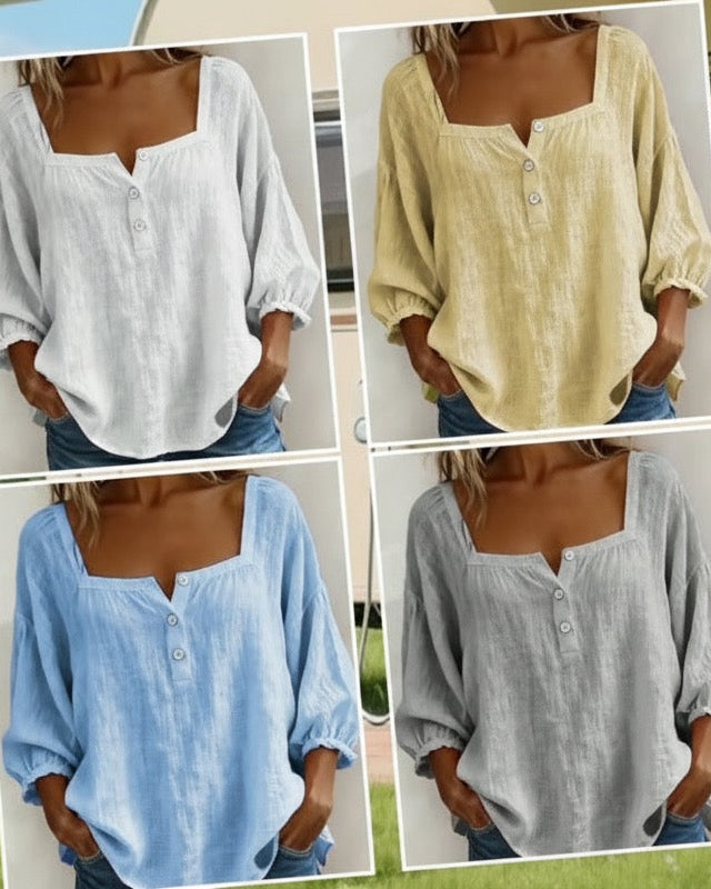 The Gertrude blouse in all five colors