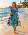 Sapphire | Breezy Blue Midi Dress