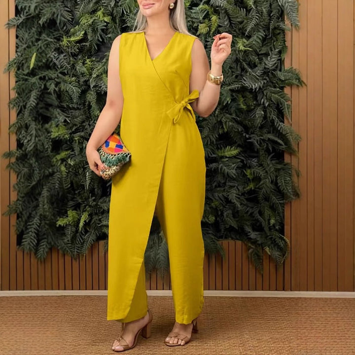 Malena | Chic Tied Jumpsuit
