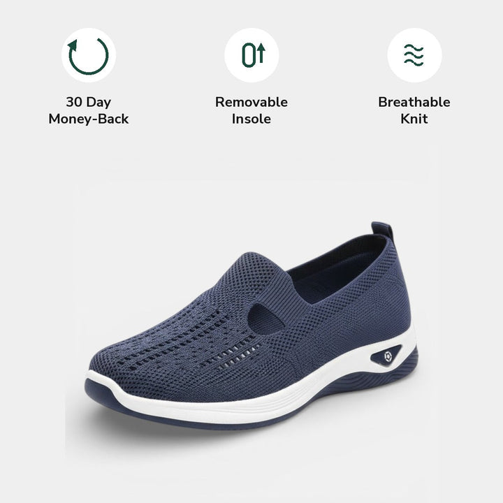 Tamsin orthopaedic slip-on in blue