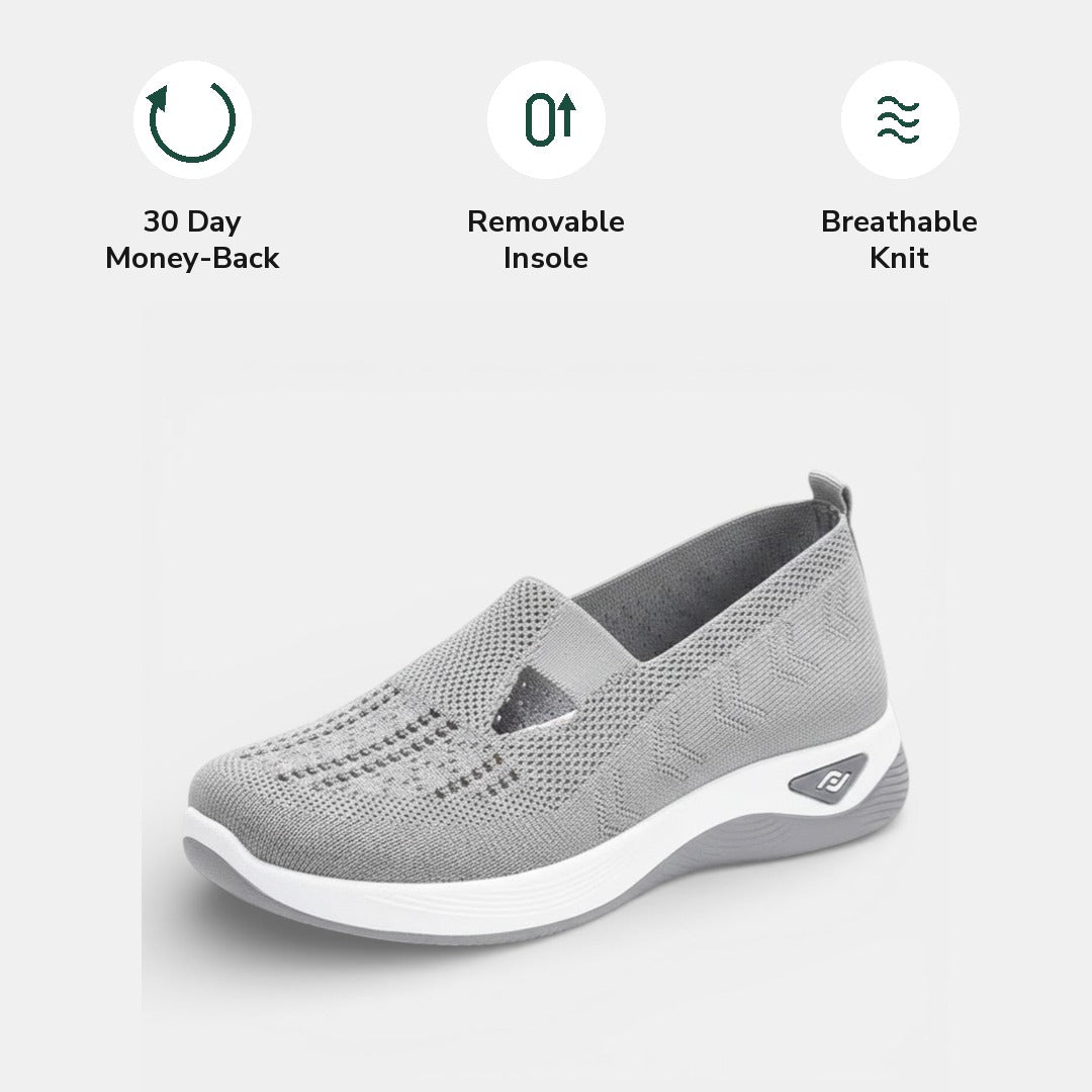 Tamsin orthopaedic slip-on in grey
