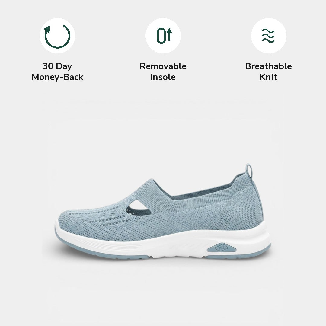 Tamsin orthopaedic slip-on in light blue