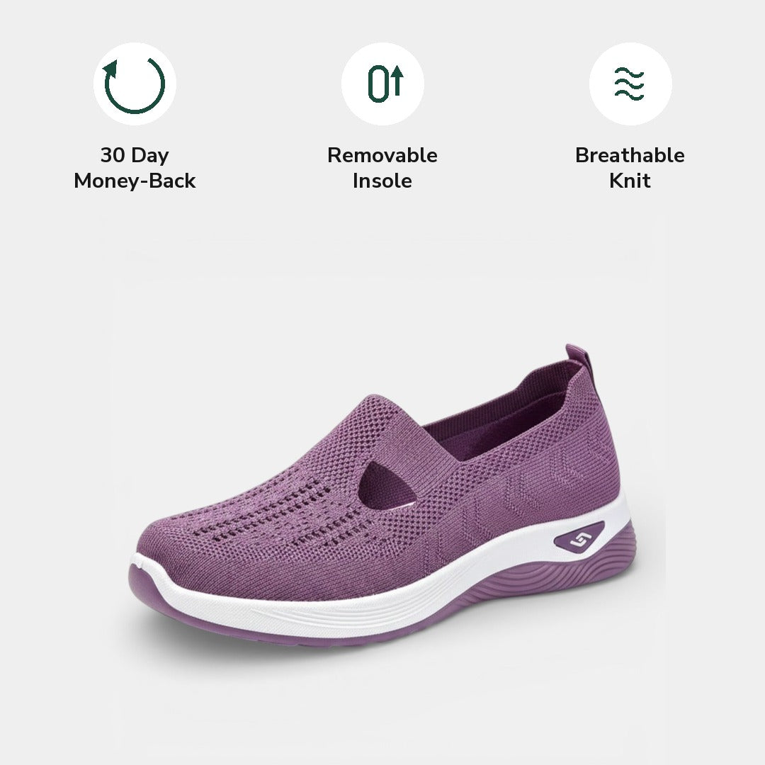 Tamsin orthopaedic slip-on in lilac