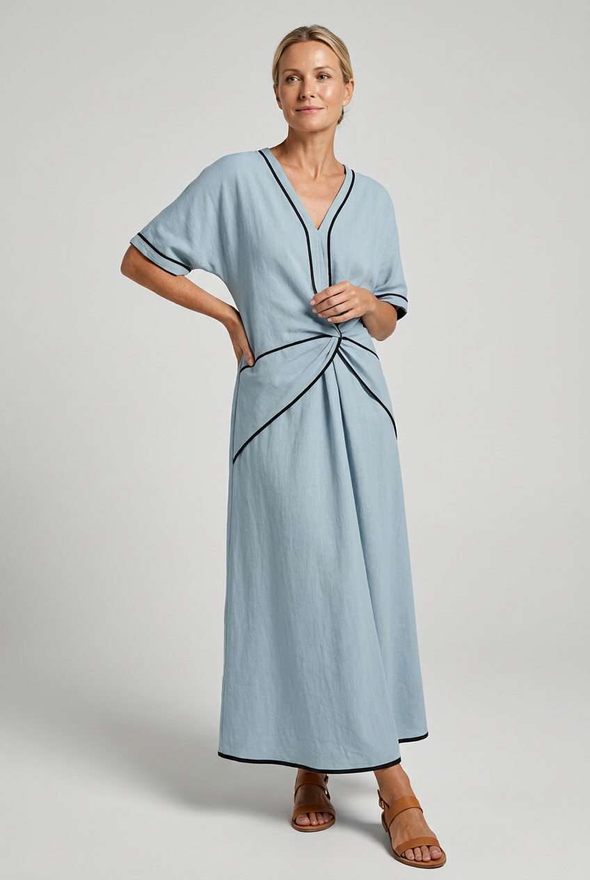 Talitha | Twist Front Maxi Dress
