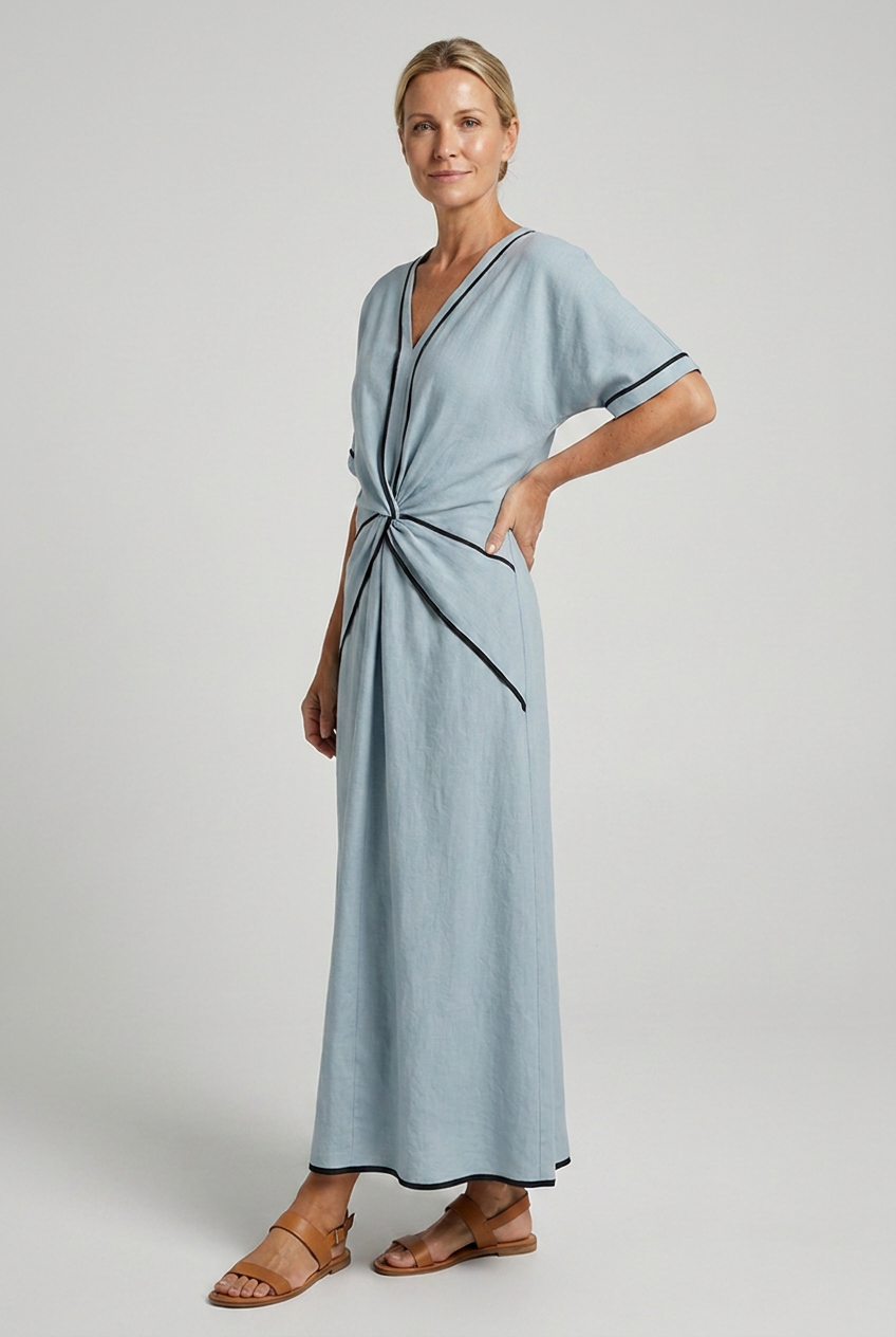 Talitha | Twist Front Maxi Dress